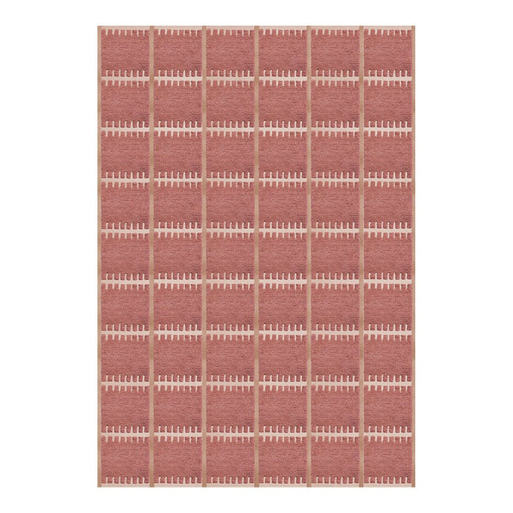 Lilly Wool Rug - Claret Red - ökenhem