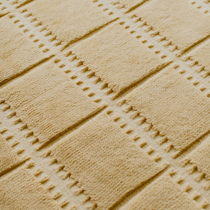 Lilly Wool Rug - Mustard - ökenhem