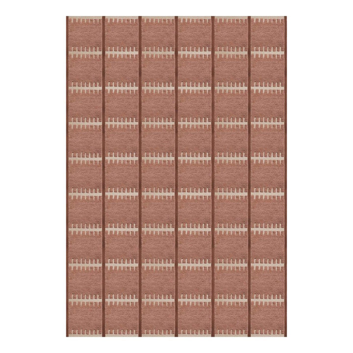 Lilly Wool Rug - Rust - ökenhem