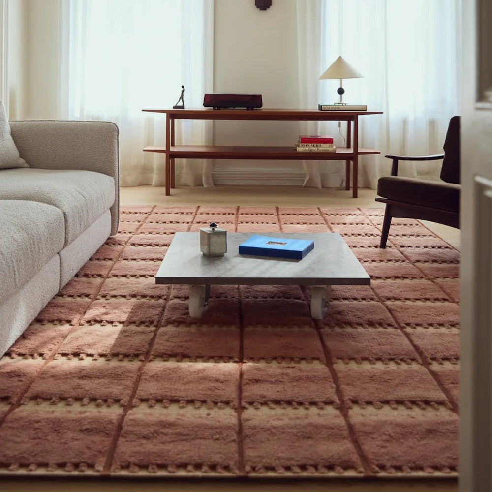 Lilly Wool Rug - Rust - ökenhem