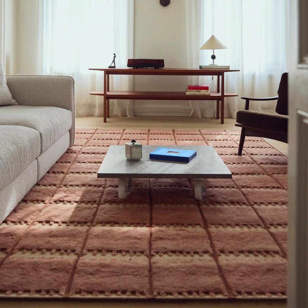 Lilly Wool Rug - Rust - ökenhem