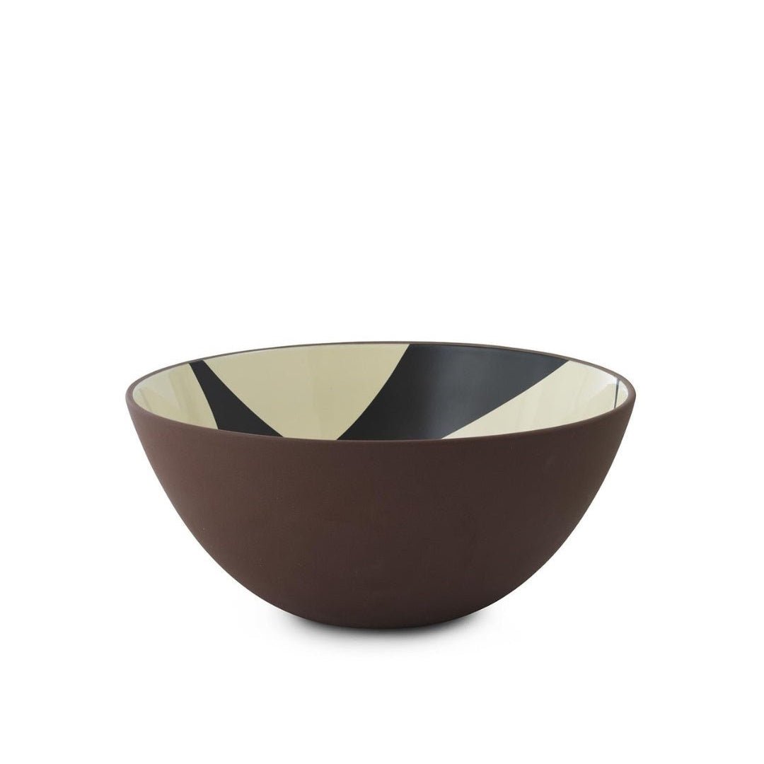 Line Bowl Ø30 Black/Cream - ökenhem