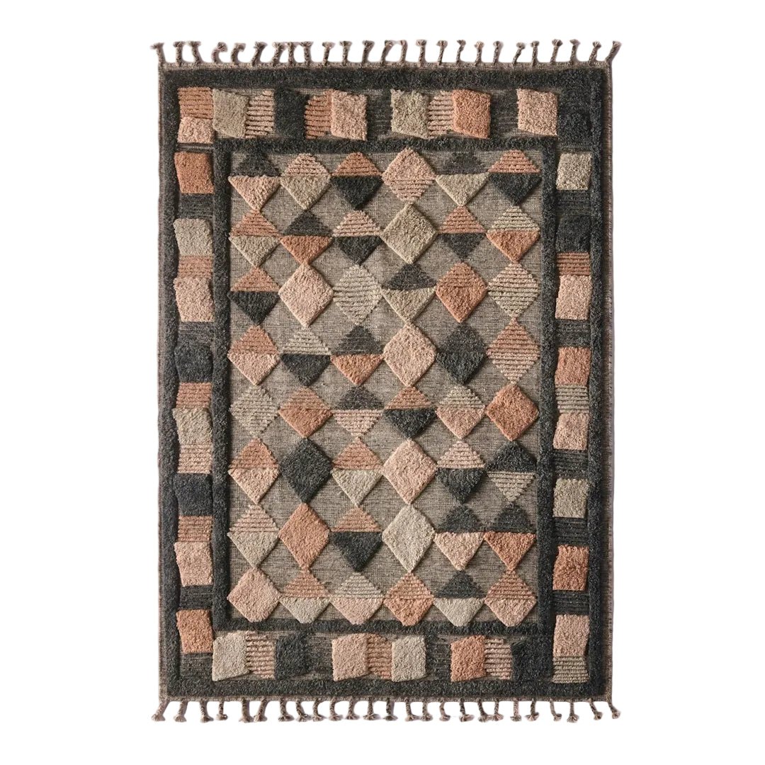 Lisboa Rug Multi Grey - ökenhem