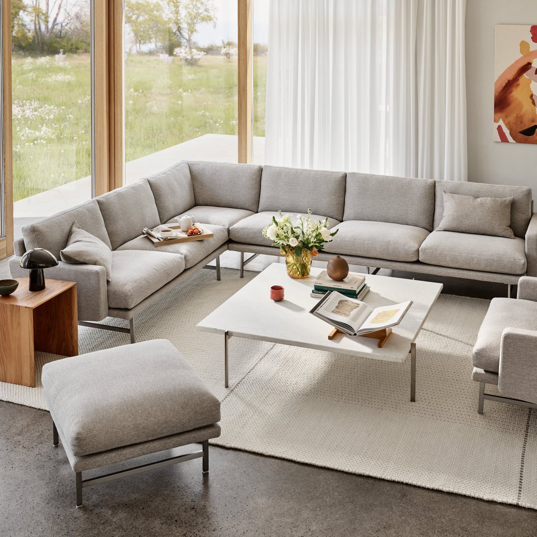 LISSONI SOFA™ PL117S, Small 6 - seater, left - ökenhem