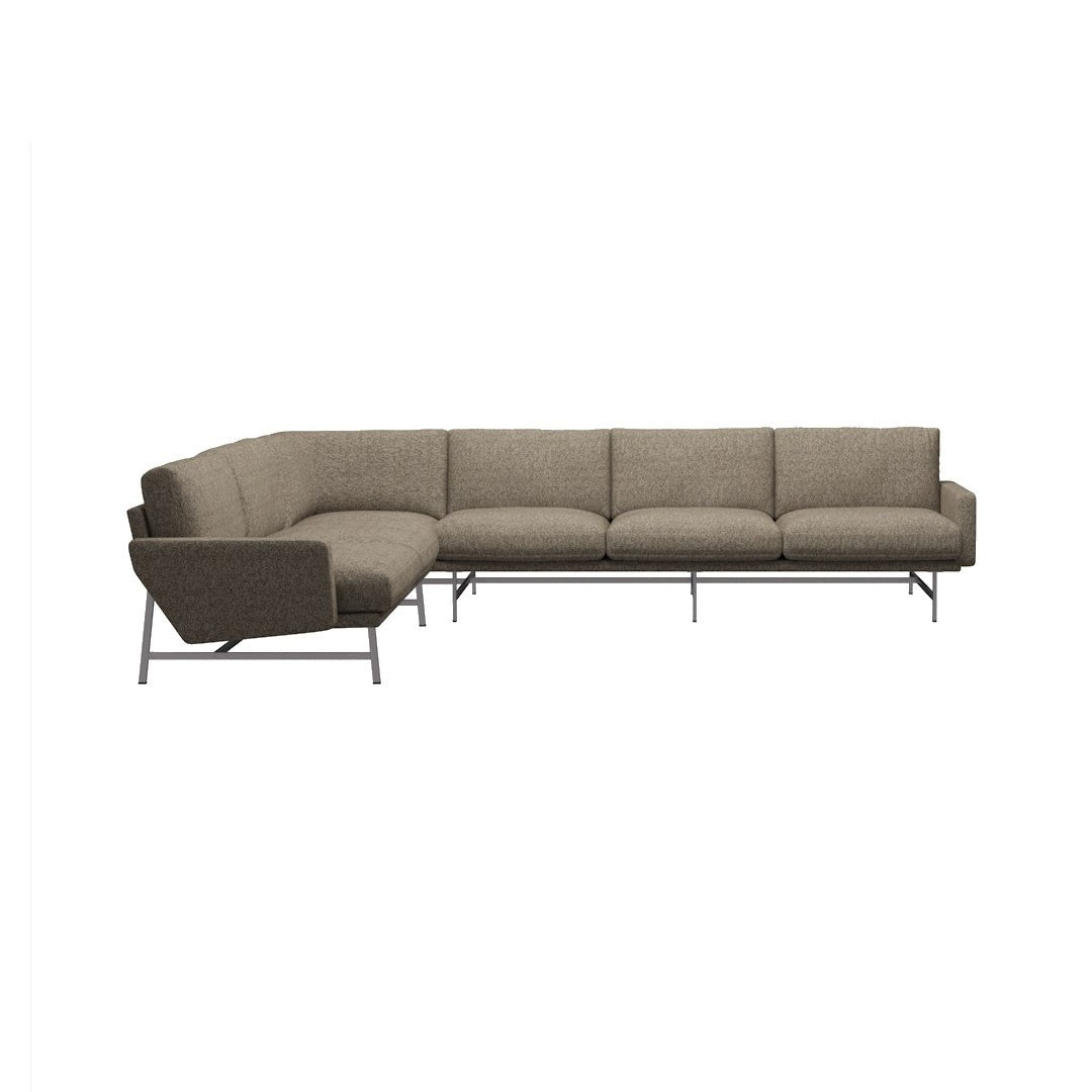 LISSONI SOFA™ PL117S, Small 6 - seater, left - ökenhem