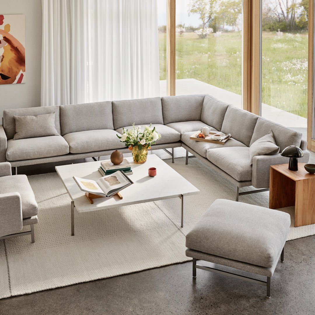LISSONI SOFA™ PL117S, Small 6 - seater, right - ökenhem