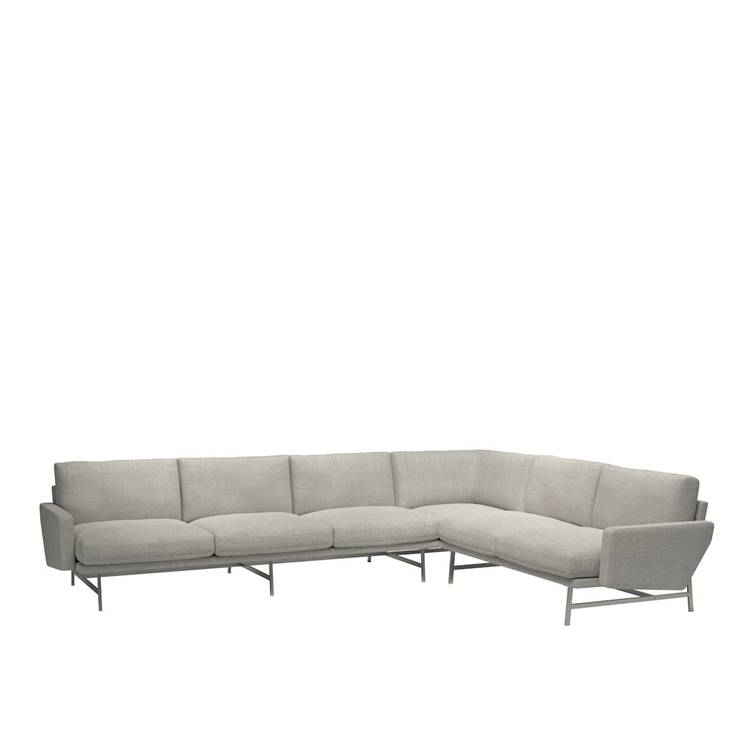 LISSONI SOFA™ PL117S, Small 6-seater, right - ökenhem