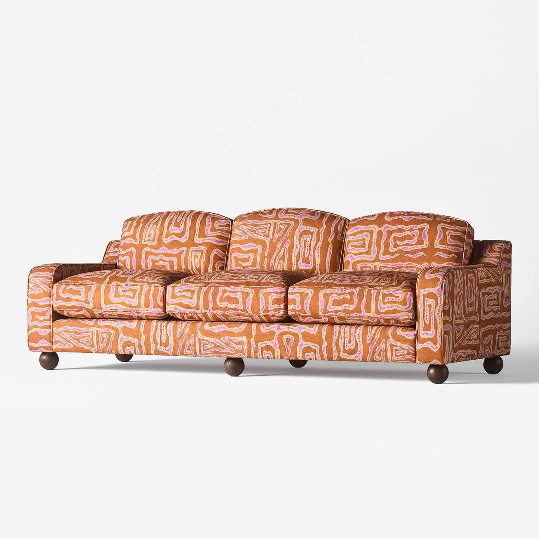 Lola Sofa Beaten Track Peach - ökenhem