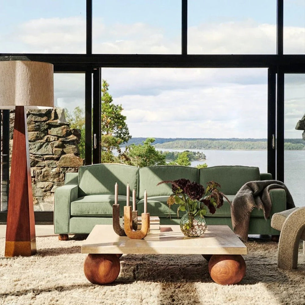 Lola Sofa Velvet Green - ökenhem