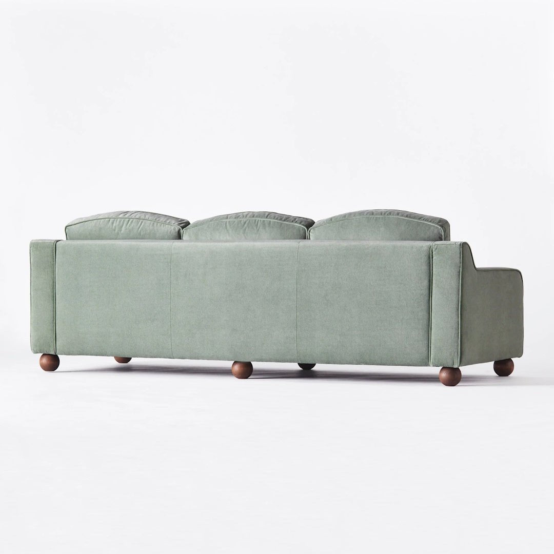 Lola Sofa Velvet Green - ökenhem