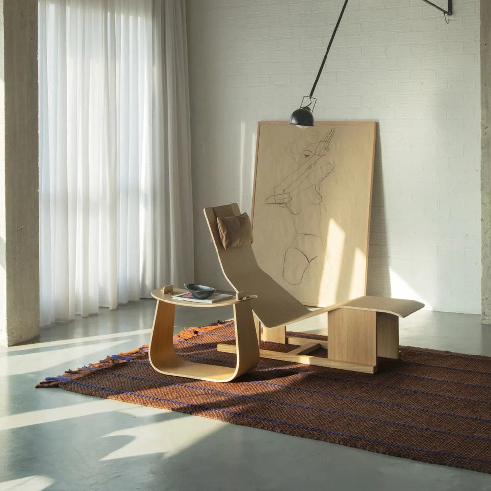 Massproductions Cord Wool Rug - Blue Brown - ökenhem