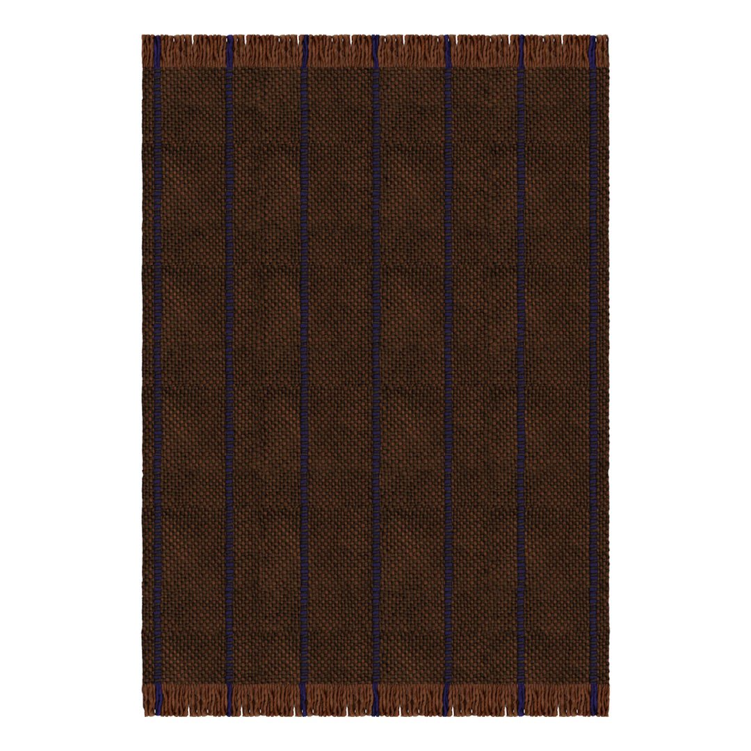Massproductions Cord Wool Rug - Blue Brown - ökenhem