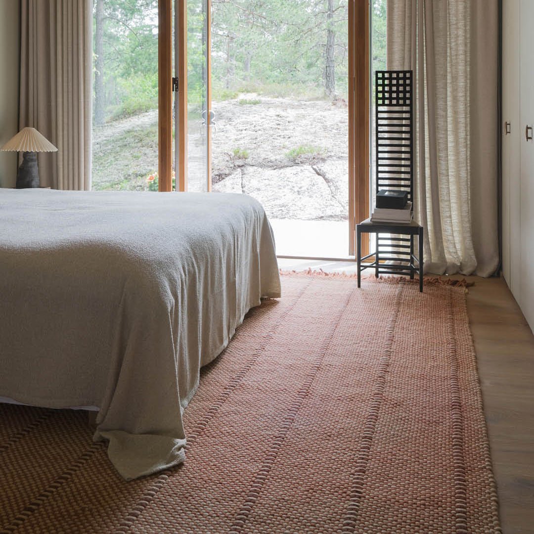 Massproductions Cord Wool Rug - Burgundy Rust - ökenhem