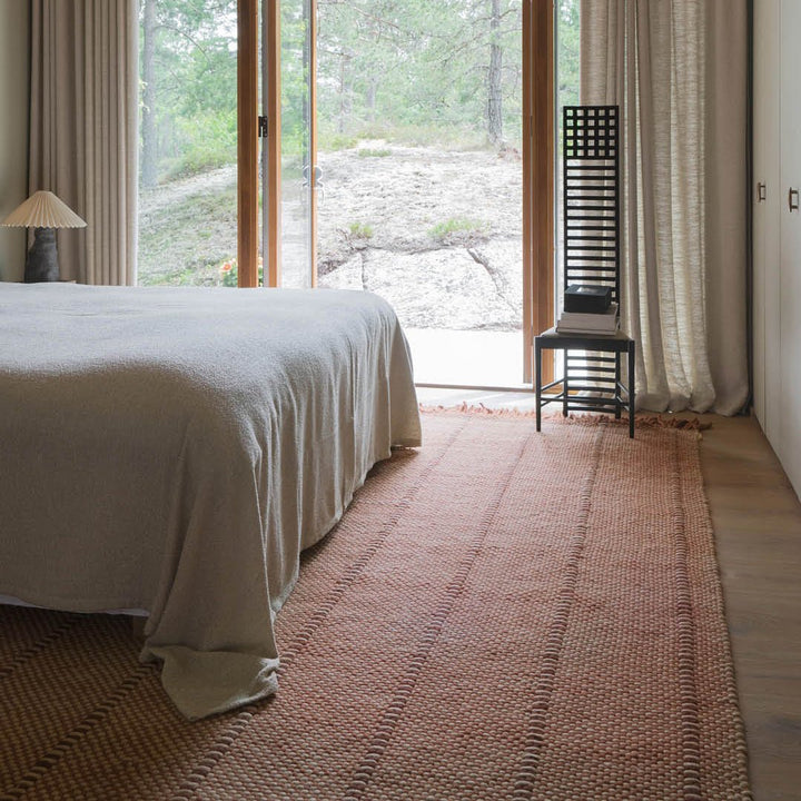 Massproductions Cord Wool Rug - Burgundy Rust - ökenhem