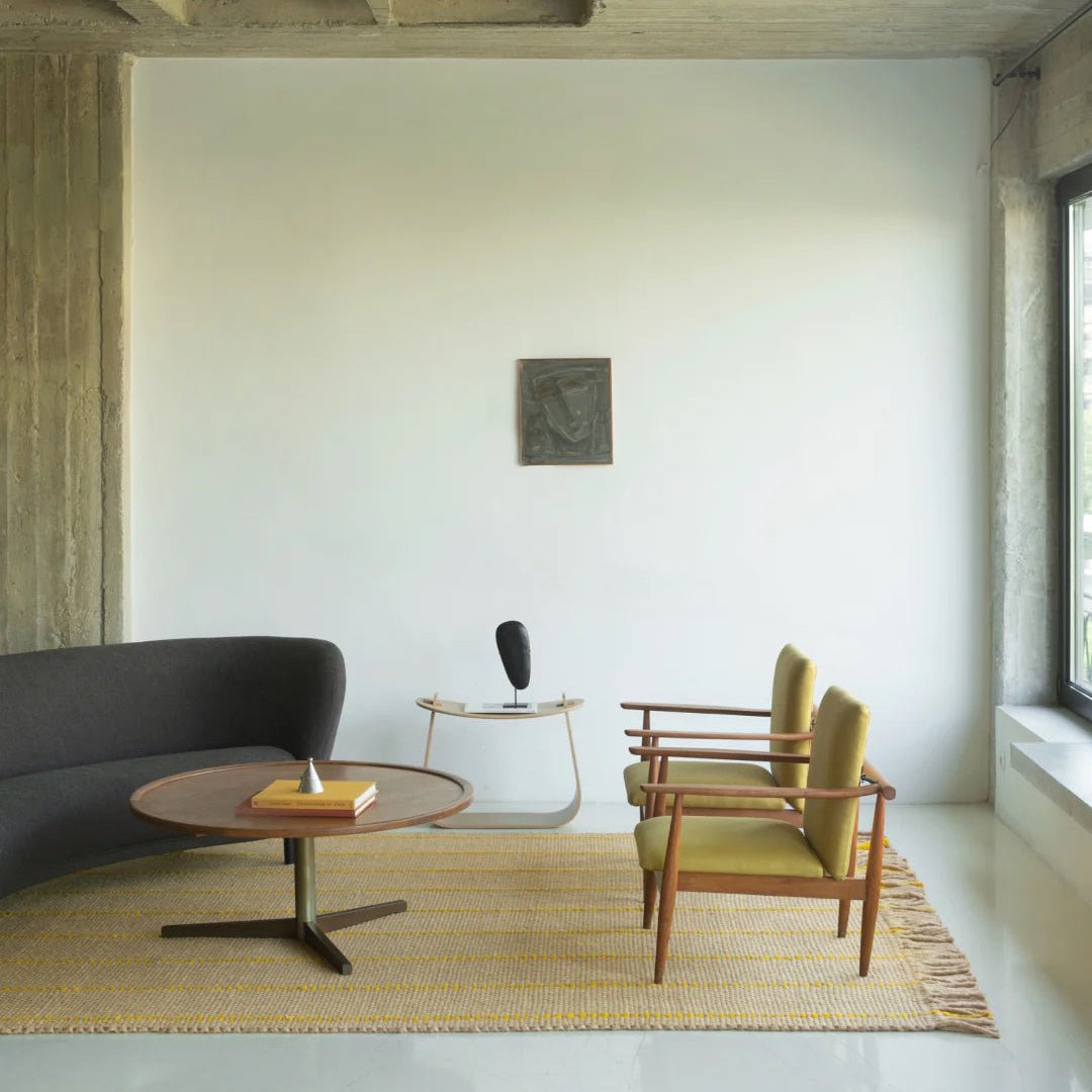 Massproductions Cord Wool Rug - Yellow Oatmeal - ökenhem