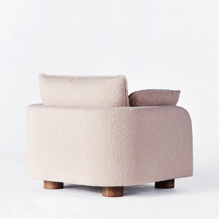 Miles Armchair Boucle Beige - ökenhem