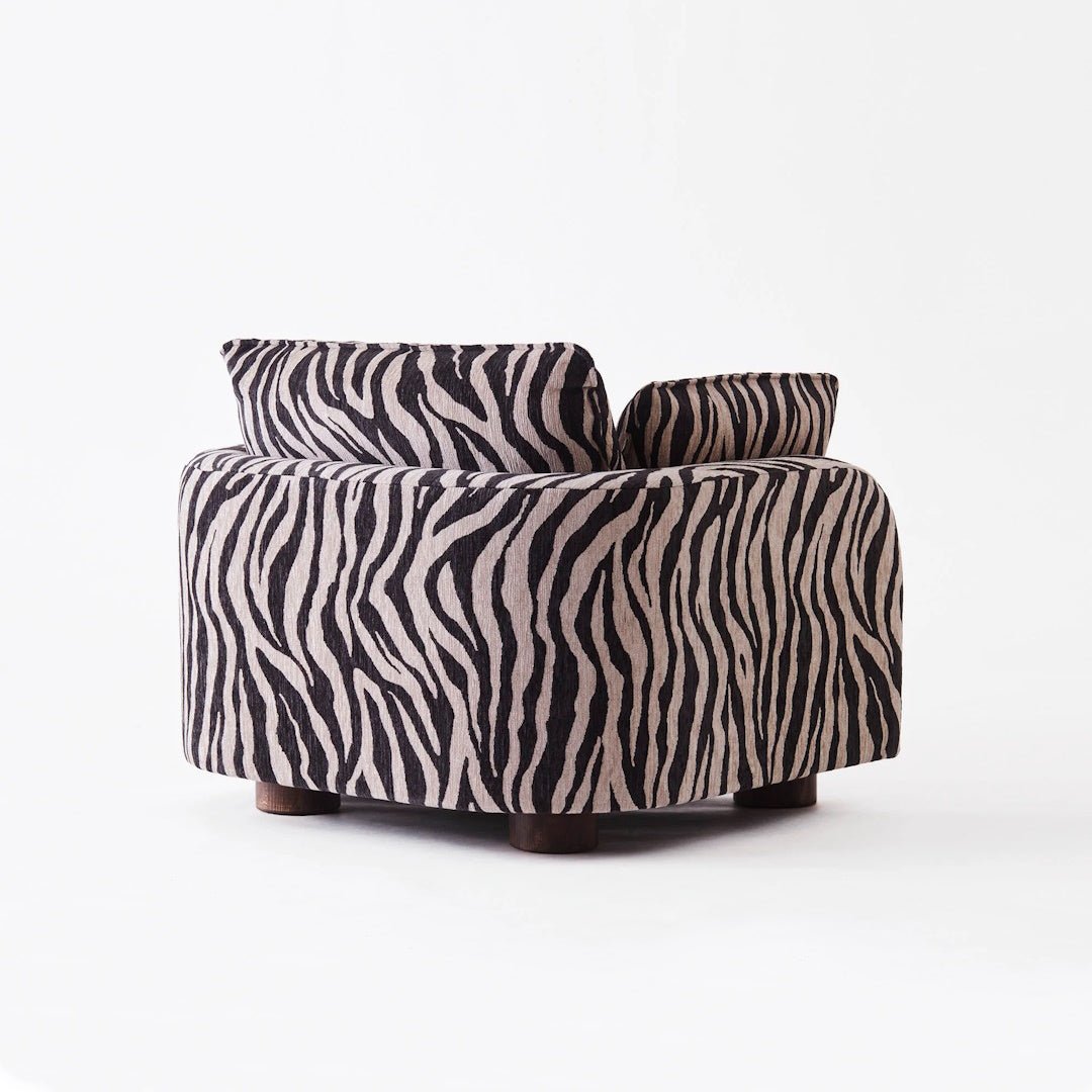 Miles Armchair Zebra - ökenhem