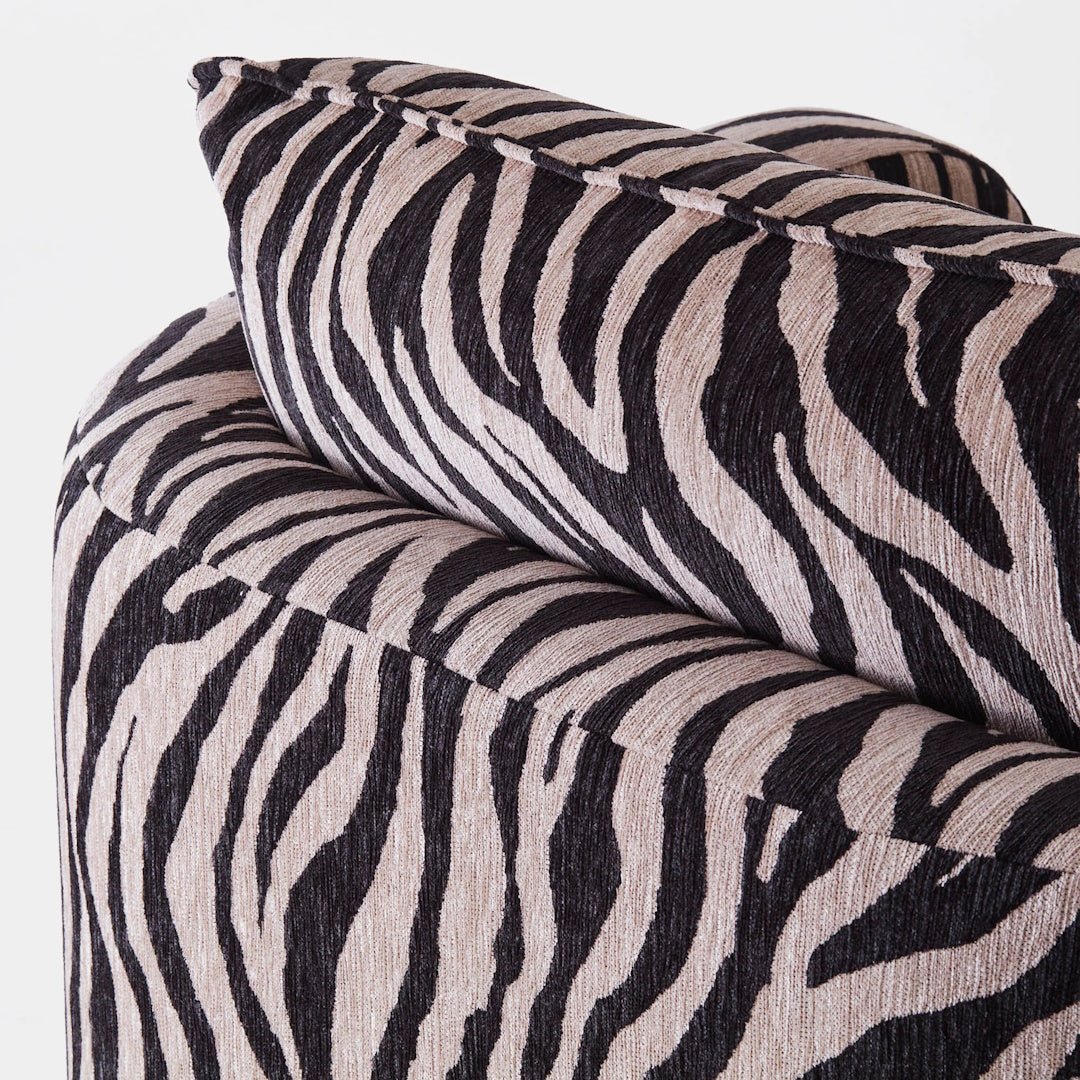 Miles Armchair Zebra - ökenhem