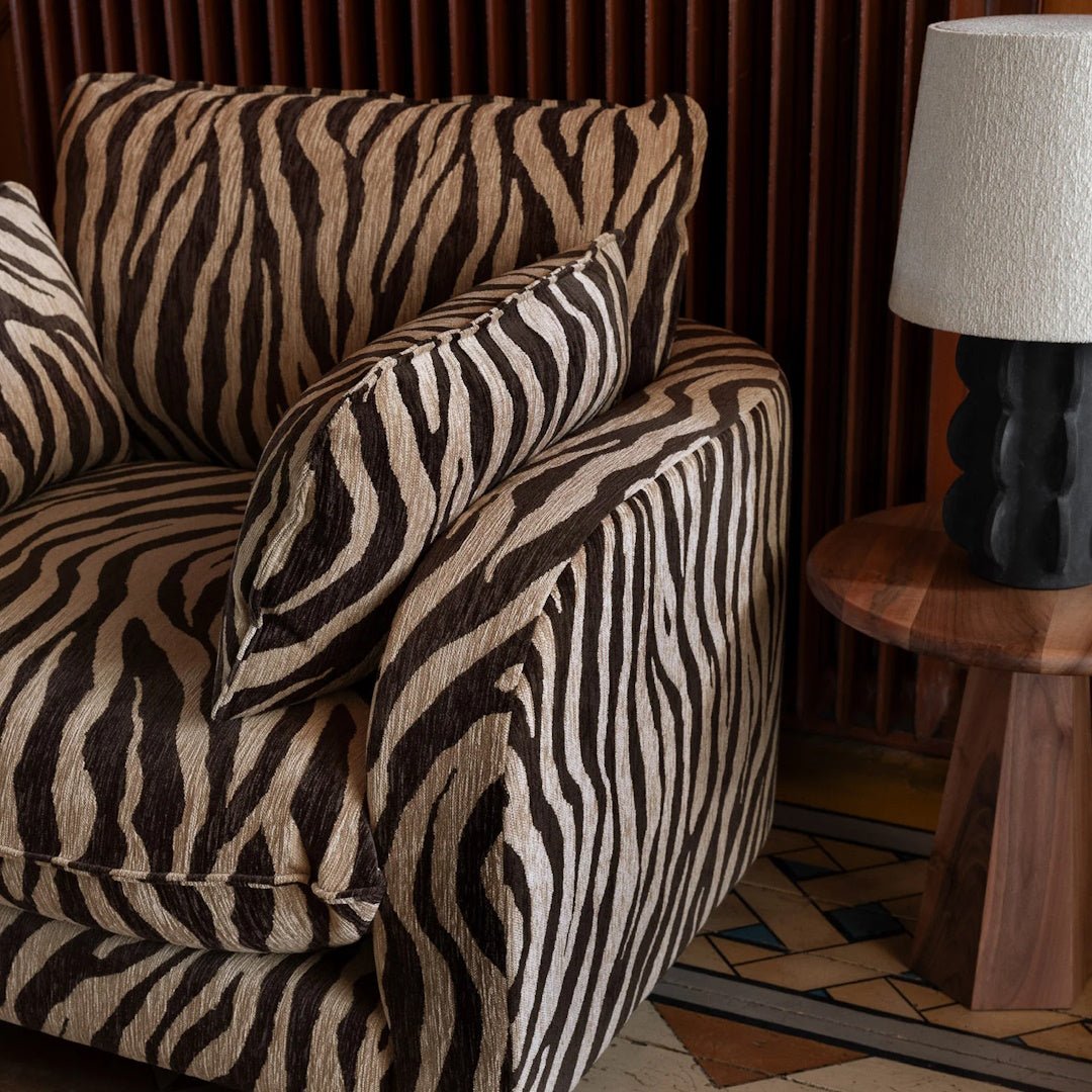Miles Armchair Zebra - ökenhem