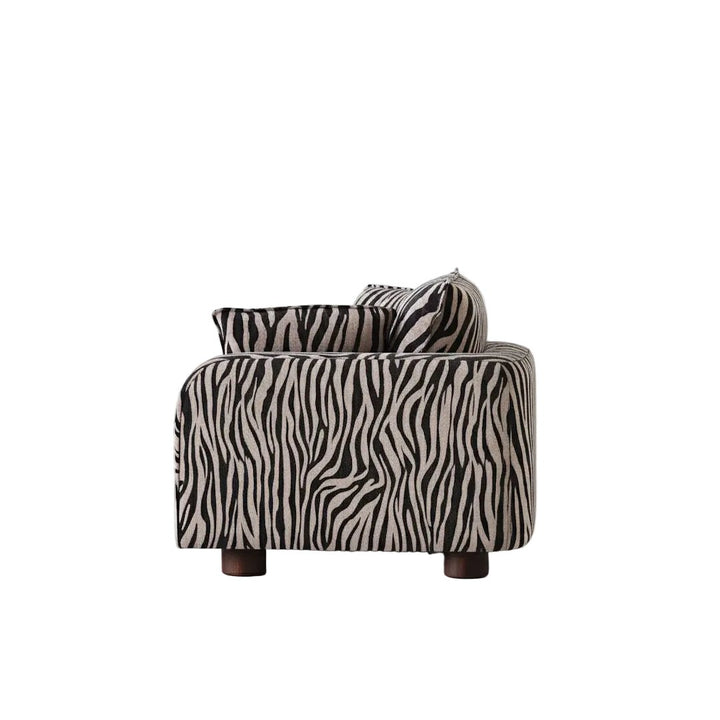 Miles Love Seat Zebra - ökenhem