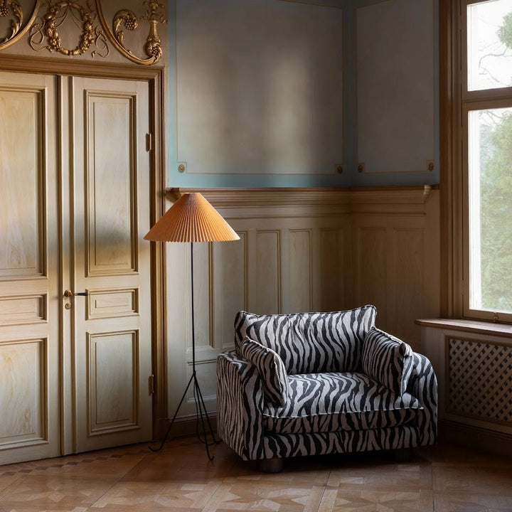 Miles Love Seat Zebra - ökenhem