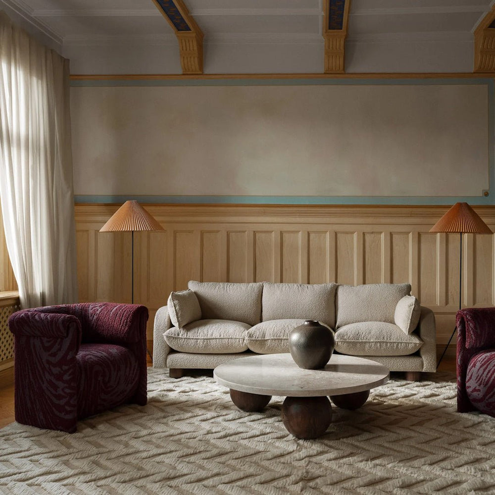 Miles Sofa Boucle Beige - ökenhem