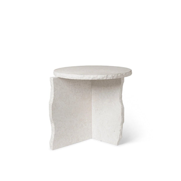 Mineral Sculptural Table - Bianco Curia - ökenhem