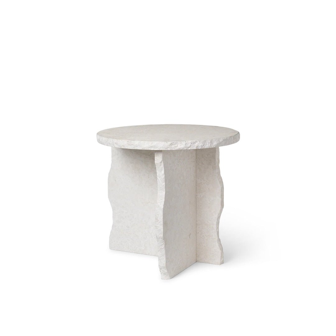 Mineral Sculptural Table - Bianco Curia - ökenhem
