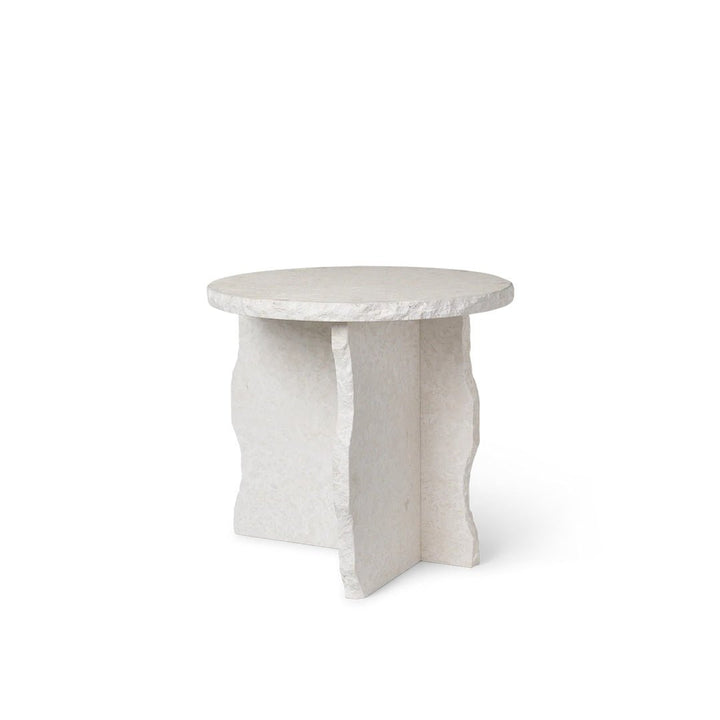 Mineral Sculptural Table - Bianco Curia - ökenhem