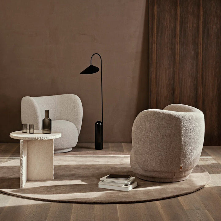 Mineral Sculptural Table - Bianco Curia - ökenhem
