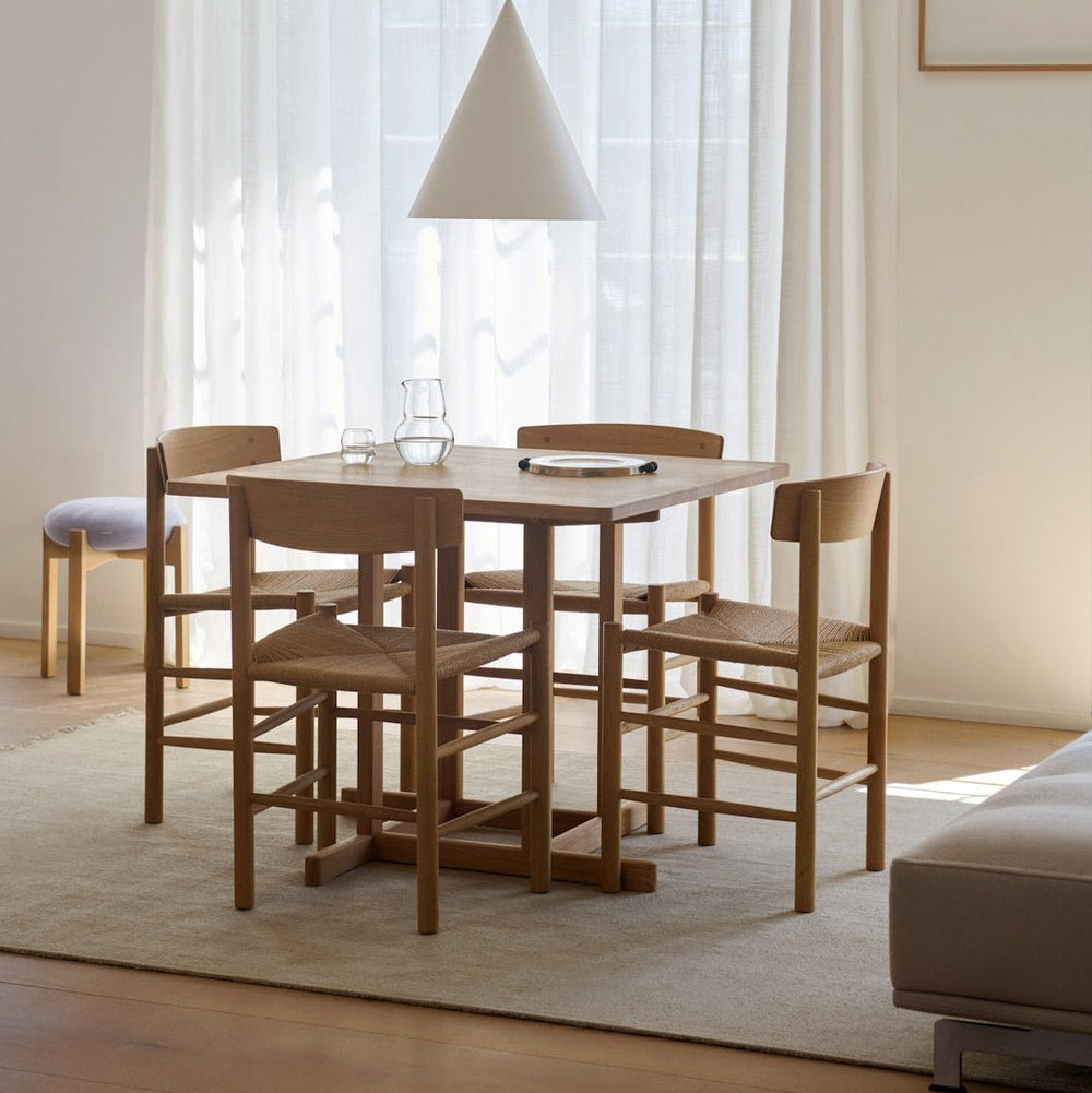Mogensen BM80 Shaker Dining Table - Square - ökenhem