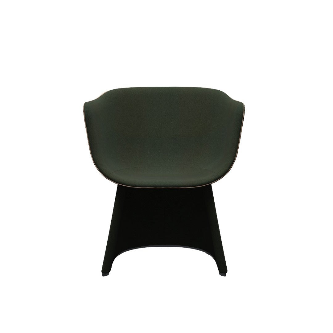 Monolit™ CM231 Lounge chair with leather piping - ökenhem
