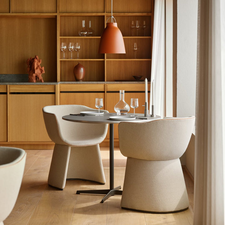 Monolit™ CM231 Lounge chair with leather piping - ökenhem