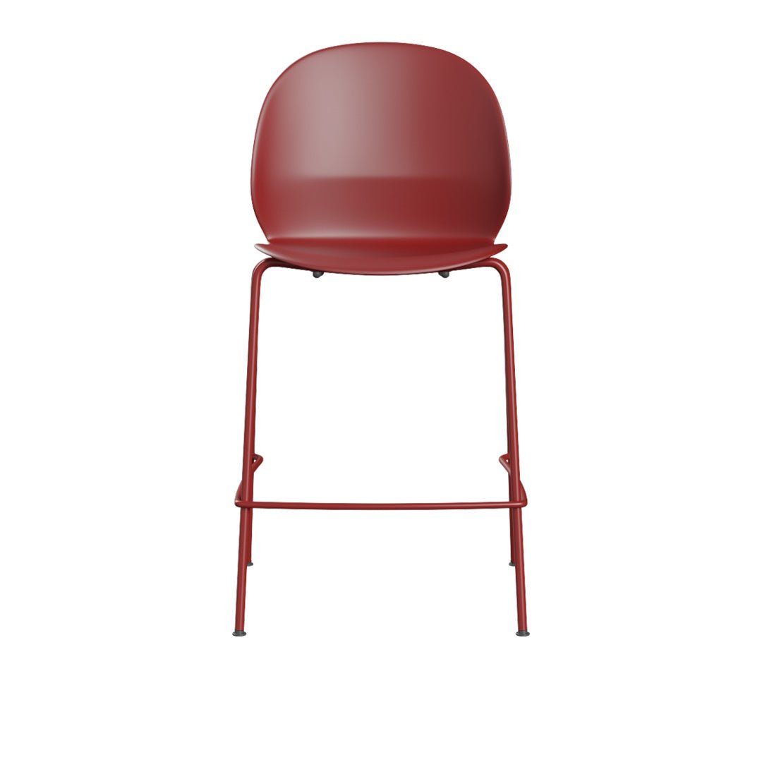 N02-40, Not Upholstered in Dark red