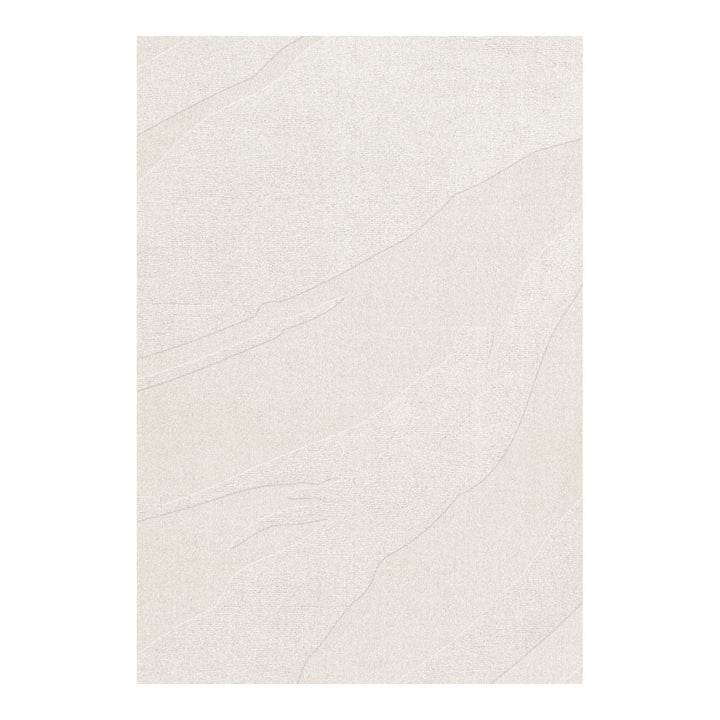 Nami Wool Rug - Bone White - ökenhem