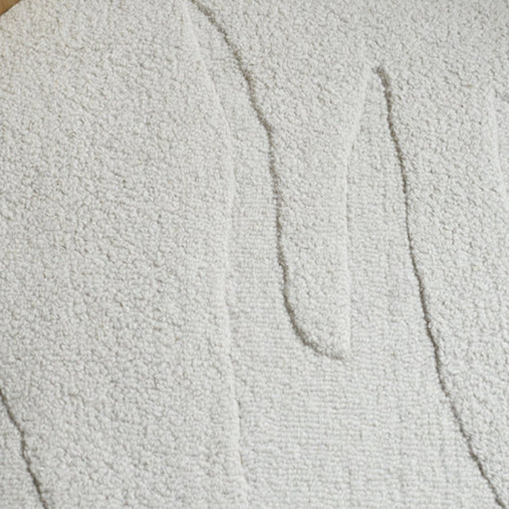 Nami Wool Rug - Bone White - ökenhem