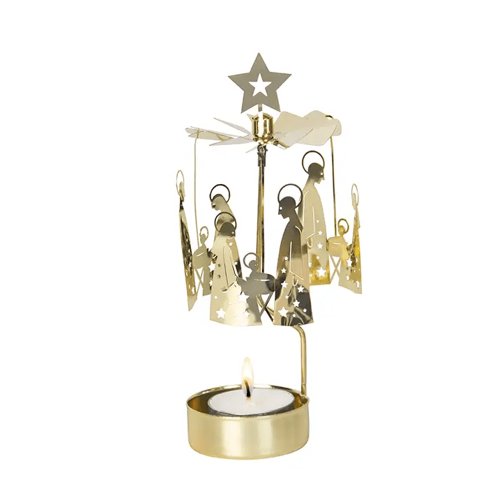 Nativity Family Rotary Candle holder - ökenhem