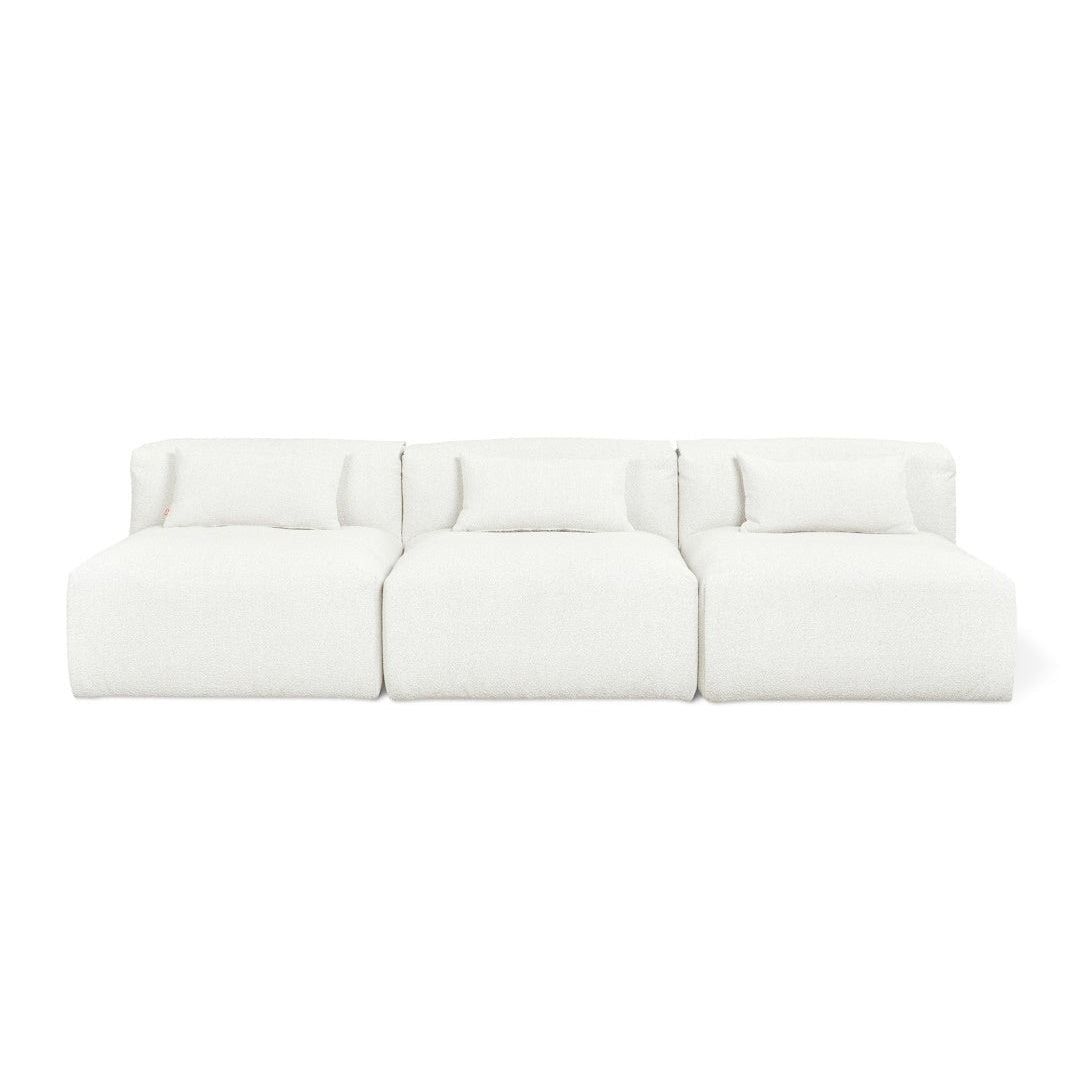 Nest Modular 3 - PC Armless Sofa - ökenhem