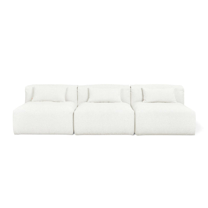 Nest Modular 3 - PC Armless Sofa - ökenhem