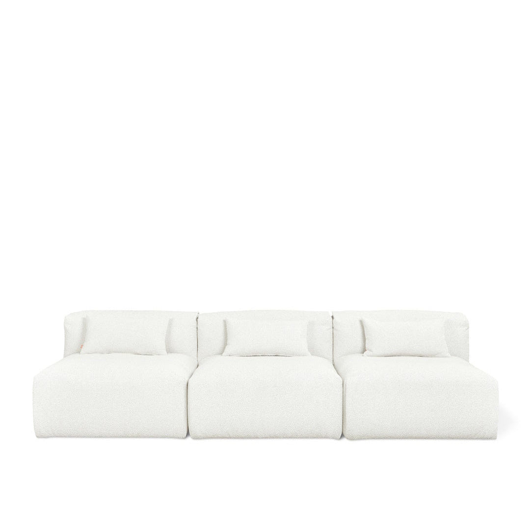 Nest Modular 3 - PC Armless Sofa - ökenhem