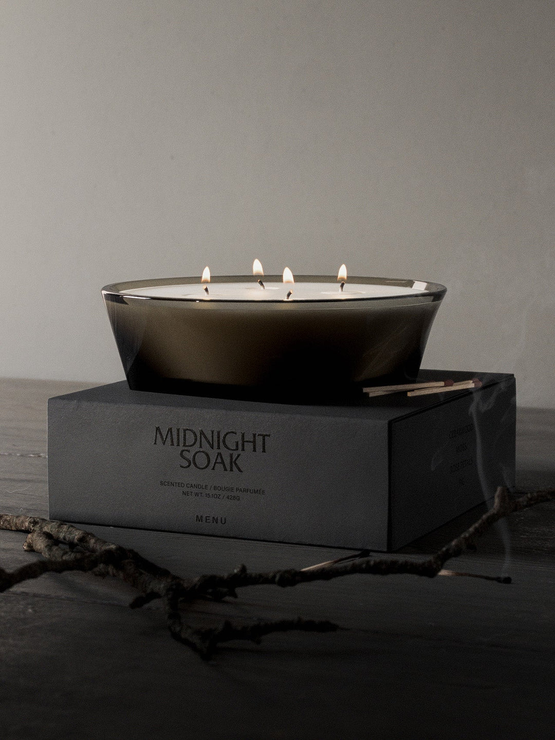 Olfacte Scented Candle, Midnight Soak - ökenhem