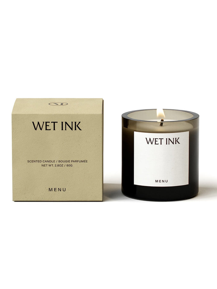 Olfacte Scented Candle, Wet Ink - ökenhem