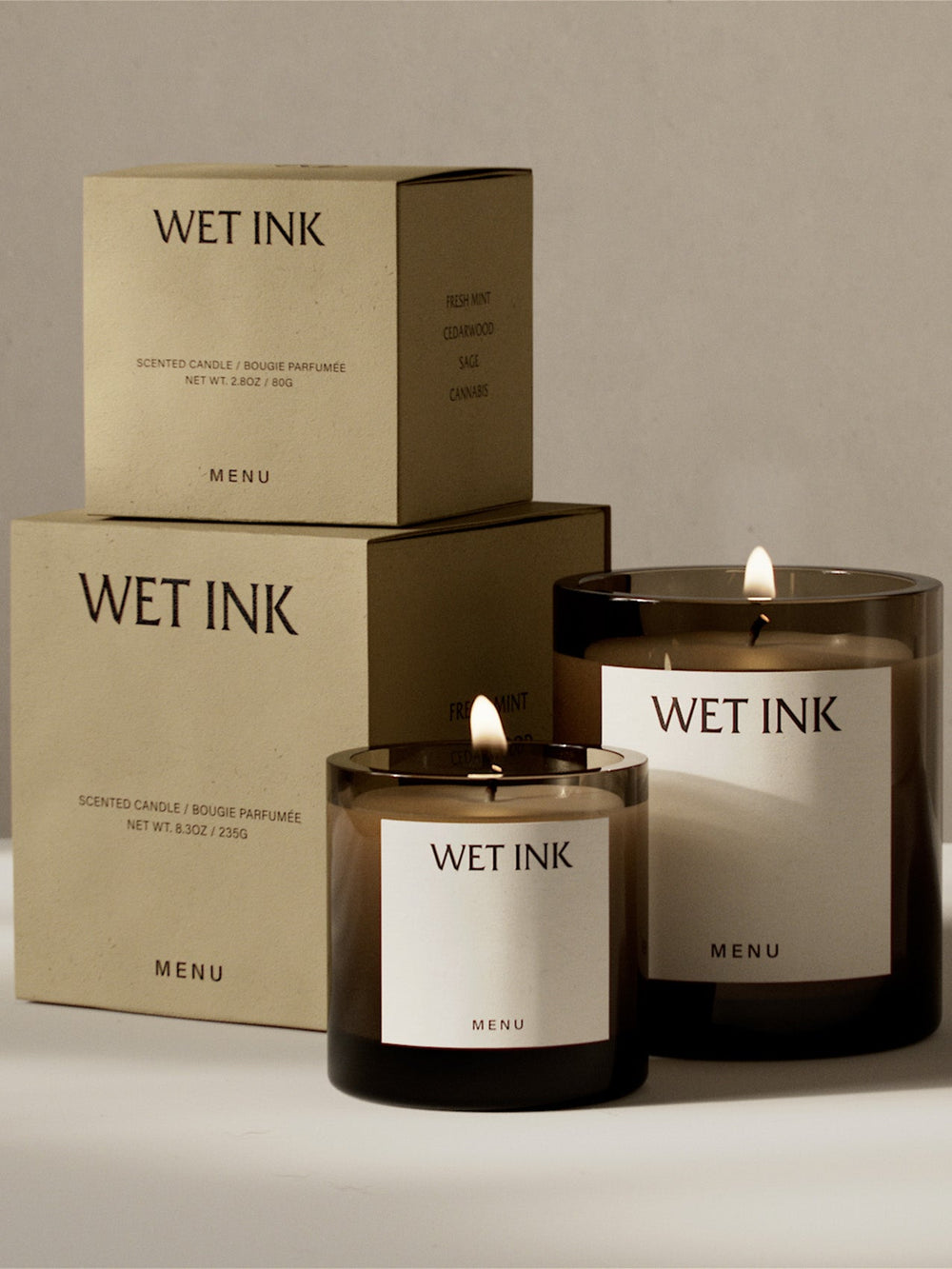 Olfacte Scented Candle, Wet Ink - ökenhem