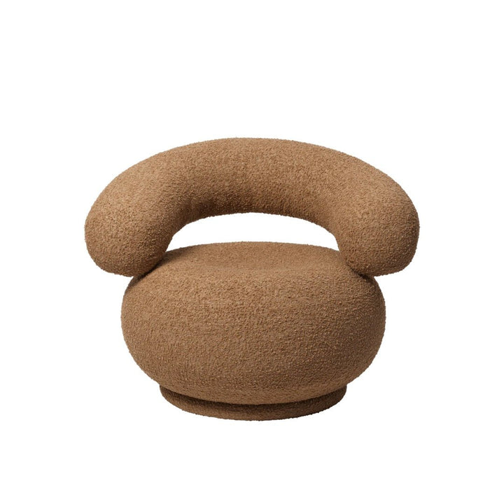 Orbo Lounge Chair - Raw Bouclé - ökenhem