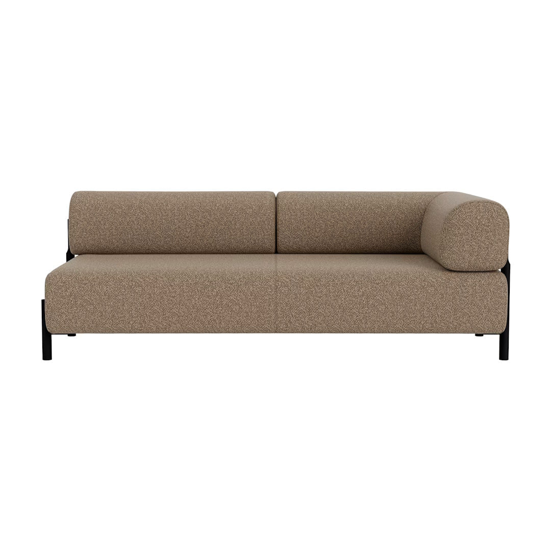 Palo 2-seater Sofa Chaise Right - ökenhem