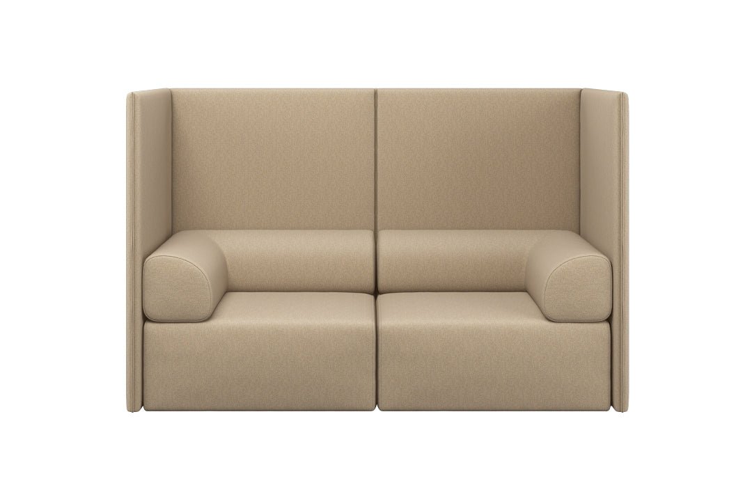 Palo Block 2 - seater Sofa High Back with Armrests - ökenhem