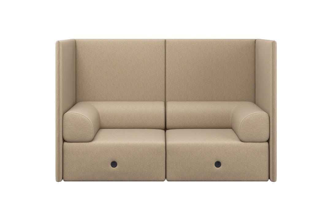 Palo Block 2 - seater Sofa High Back with Armrests - ökenhem