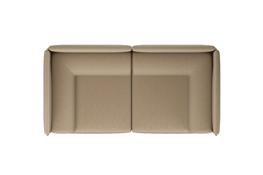 Palo Block 2 - seater Sofa High Back with Armrests - ökenhem