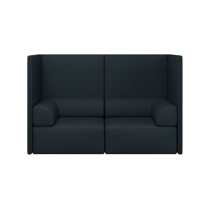 Palo Block 2-seater Sofa High Back with Armrests - ökenhem