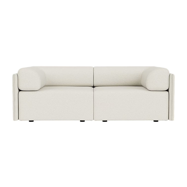 Palo Block 2-seater Sofa Low Back with Armrests - ökenhem